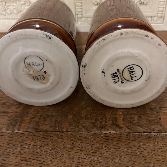 Vintage Hall Mugs Chocolate Brown Irish Coffee. Set of 2 - Picture 6 of 10